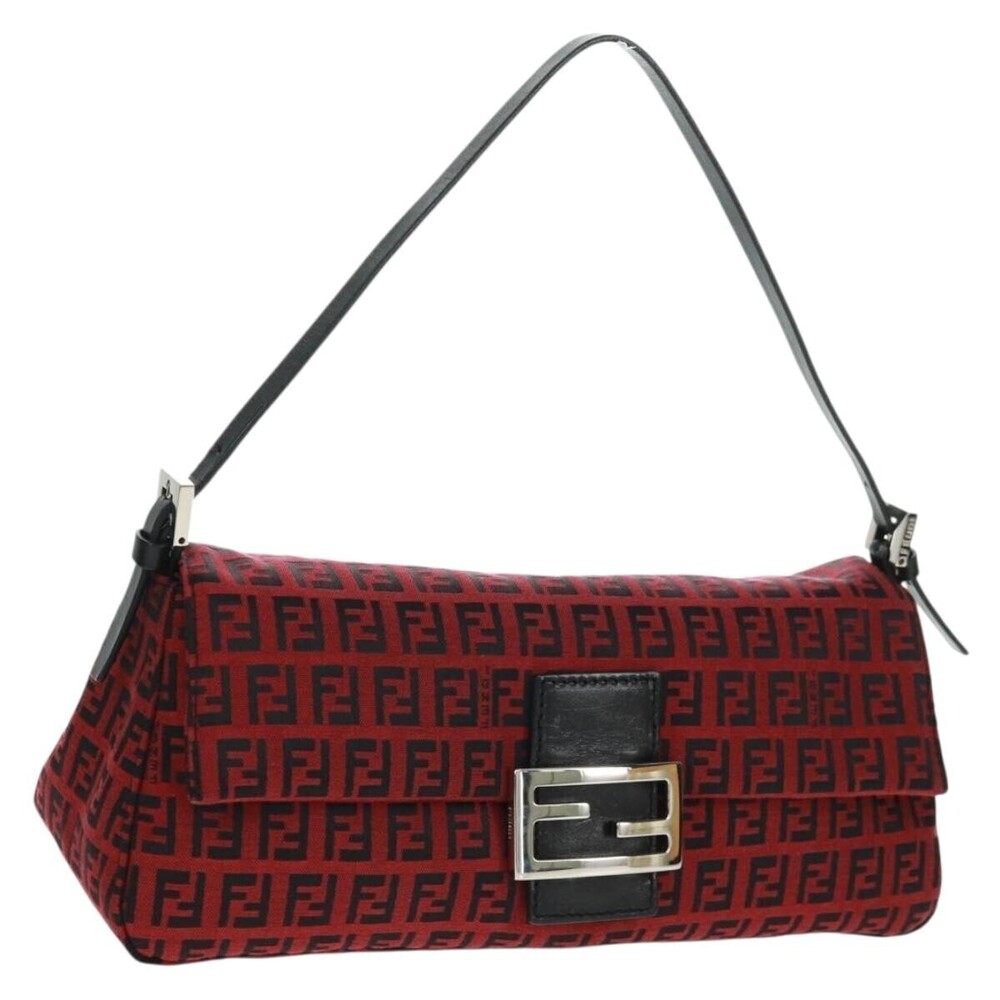 Fendi Zucchino Canvas Mamma Baguette canvas medium
